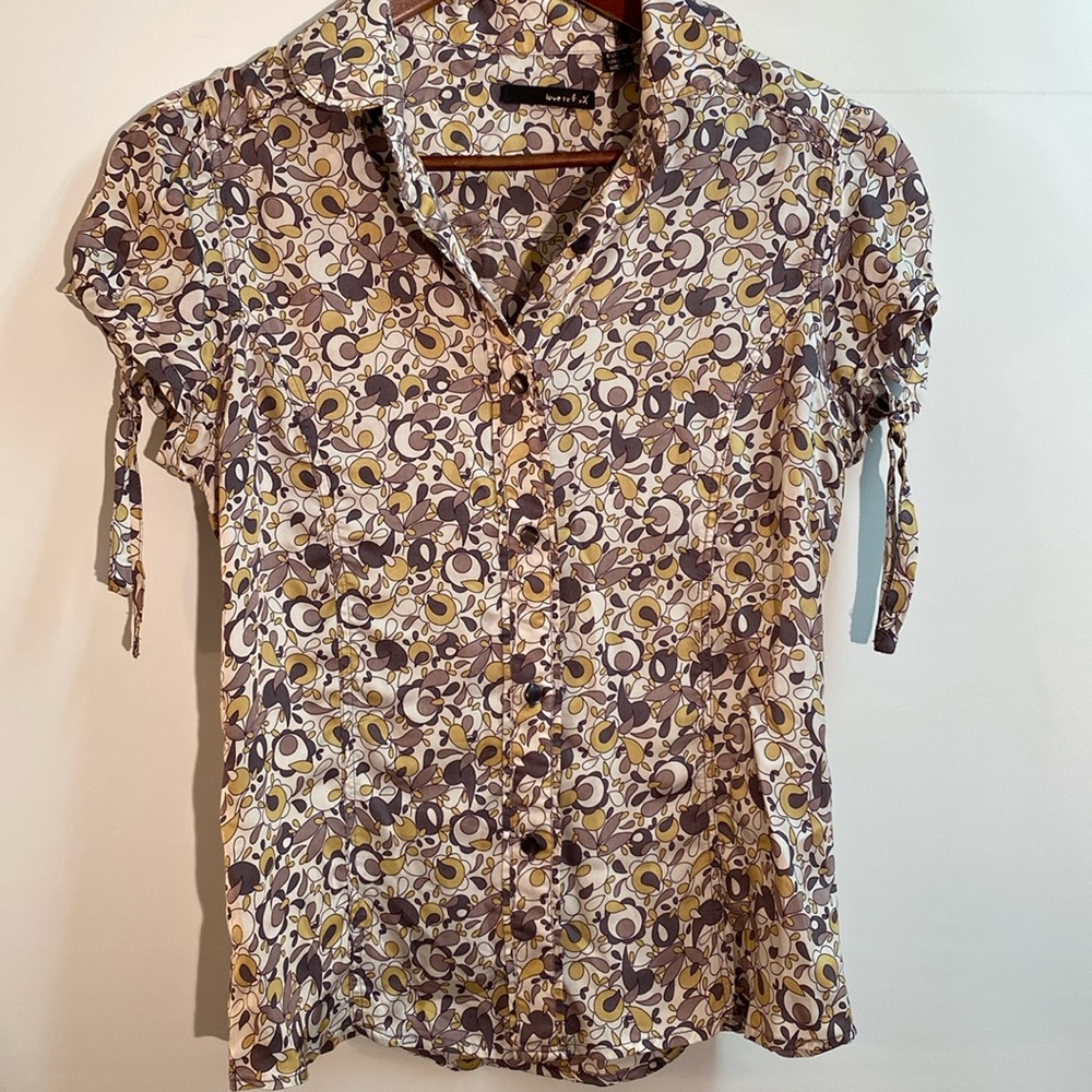 Zara (love trf) Floral Pattern Blouse